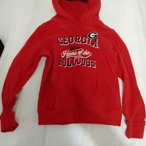Ga Bulldogs Hoodie youth size M